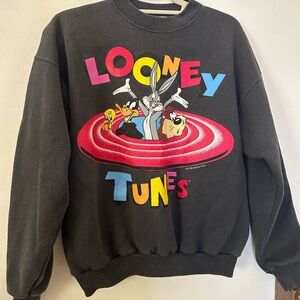 Vintage 1994 Looney Tunes Graphic Sweatshirt Adult XL